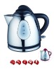 0.8L stainless steel 360 degree rotational electric water kettle