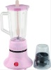1.25L plastic jug with a mill, stainless steel blade electric food blender