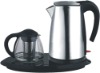 1.2L stainless steel electric kettle with tea tray