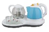 1.5L Blue Plastic electric kettle set / tea maker with CB CE EMC GS ROHS approvals