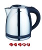 1.5L stainess steel 360 degree rotational electric kettle