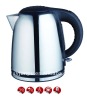 1.7L stainless steel 360 degree rotational electric kettle
