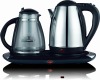 1.8L hot sale electric stainless steel kettle set /tea maker with CE/CB approval