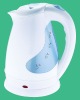 1.8l cordless plastics electric kettle with filter