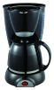 10-12 Cups Capacity Black/Silver Coffee Maker