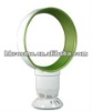 10" green electric bladeless fan--natural + ion air