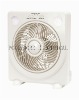 10" rechargeable emergency light fan ,table fan