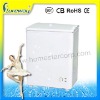 100L Foam Door Freezer with Outside Condensor/Sliding Glass Door/Basket with CE SONCAP