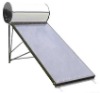 100L blue titanium flat panel solar water heater