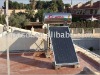 100L low pressure copper aluminum panel solar water heater