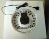 10inch prismatichandheld design heating device apparatus fan (support with double ring fan)