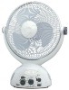 12'' Oscillating Rechargeable fan