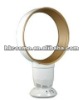 12" golden electric bladeless cooling fan