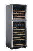 120 bottles Wine Refrigerator Stainless Steel Door