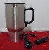 12v heated stainless steel mug  (450ml)