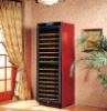 140-Bottle Dual Zone Wooden Thermostat Wine Cabinet