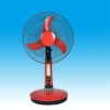 16" rechargeable electric fan light CE-12V16A