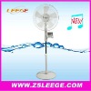 16" stand fan with LCD display