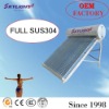1998 year factory,300sets/day,high anti-corrosion full stainless steel solar water heaters
