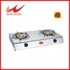 2 Burners table top Gas Cooker kitchen gas hobs stainless steel