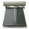 200L low pressure black chrome flat panel solar water heater