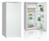 200L single door upright refrigerator with freezer, slide-out glass shelves and Stylish interior light