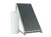 2011 best-seller flat plate balcony hanging solar water heater