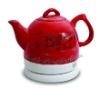 2011 new fashion design electric kettle red