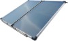 2011 new flat plate solar system Grid type plate aluminum core rated pressure 0.6kg solar keymark certification passed