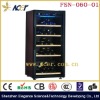 2012 best sell single zone fan cooling&direct cooling wine cabinet cooler