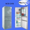 245L Bottom freezer three door refrigerator