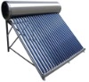 250L stainless steel tank non-pressure solar water heater