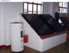 260L copper coil EN12975 CE split pressurized solar water heater