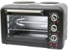 28L Toaster Oven With Double Hotplates