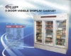 3 Door Visible Display Cabinet