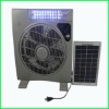 30LED mini solar fan