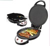 30cm 1200w  contact grill with 180 degree flat