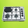 3gas,1 electric hob  NY-QM4023