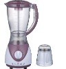 4 Speeds Blender with 1.5L plastic jar with one plastic mill with pulse