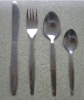 4 pcs stainless steel spoon and fork set