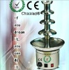 4 tiers high grade commercial stainless steel chocolate fountain machine