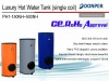 400L twin coil solar hot water tank