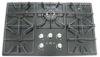 5 burners tempered glass gas cooker (WG-IG5043)