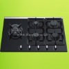 5 ring tempered glass new  gas hob