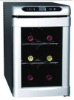 6-Bottle Thermoelectric Wine Cooler, Silver HTW-6C