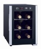 6 bottles compact wine cooler