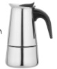 6 cups stainless steel espresso coffee maker with handle