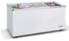 620L  Double sliding Glass Door chest freezer with CE/CB/RoHS