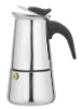 6cup stovetop  espresso  stainless steel coffee maker