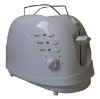 750W 2 slice plastic toaster with CE/ROHS